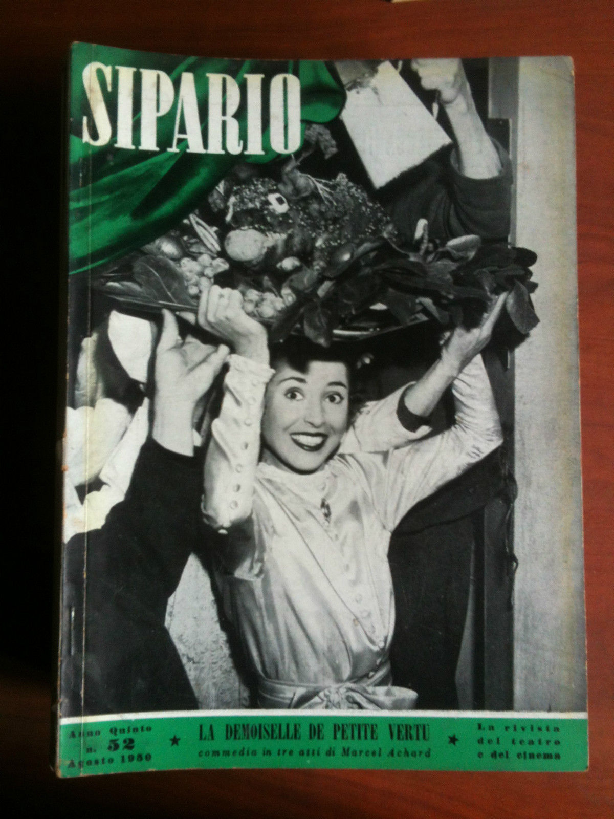 Sipario Anno V n^ 52 Agosto 1950