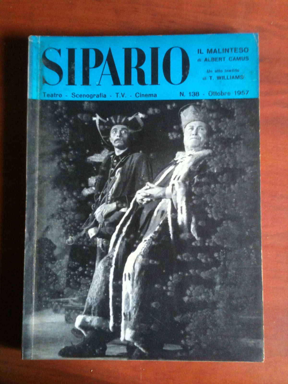 Sipario n^ 138 Ottobre 1957