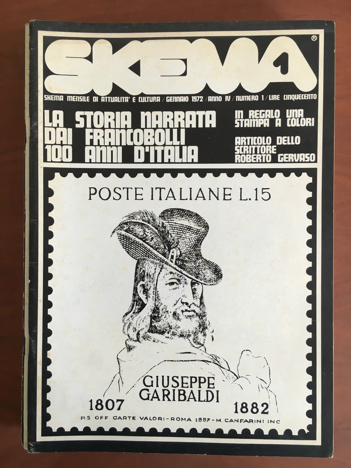Skema mensile attualità e cultura n^ 1 Gennaio 1972 - …