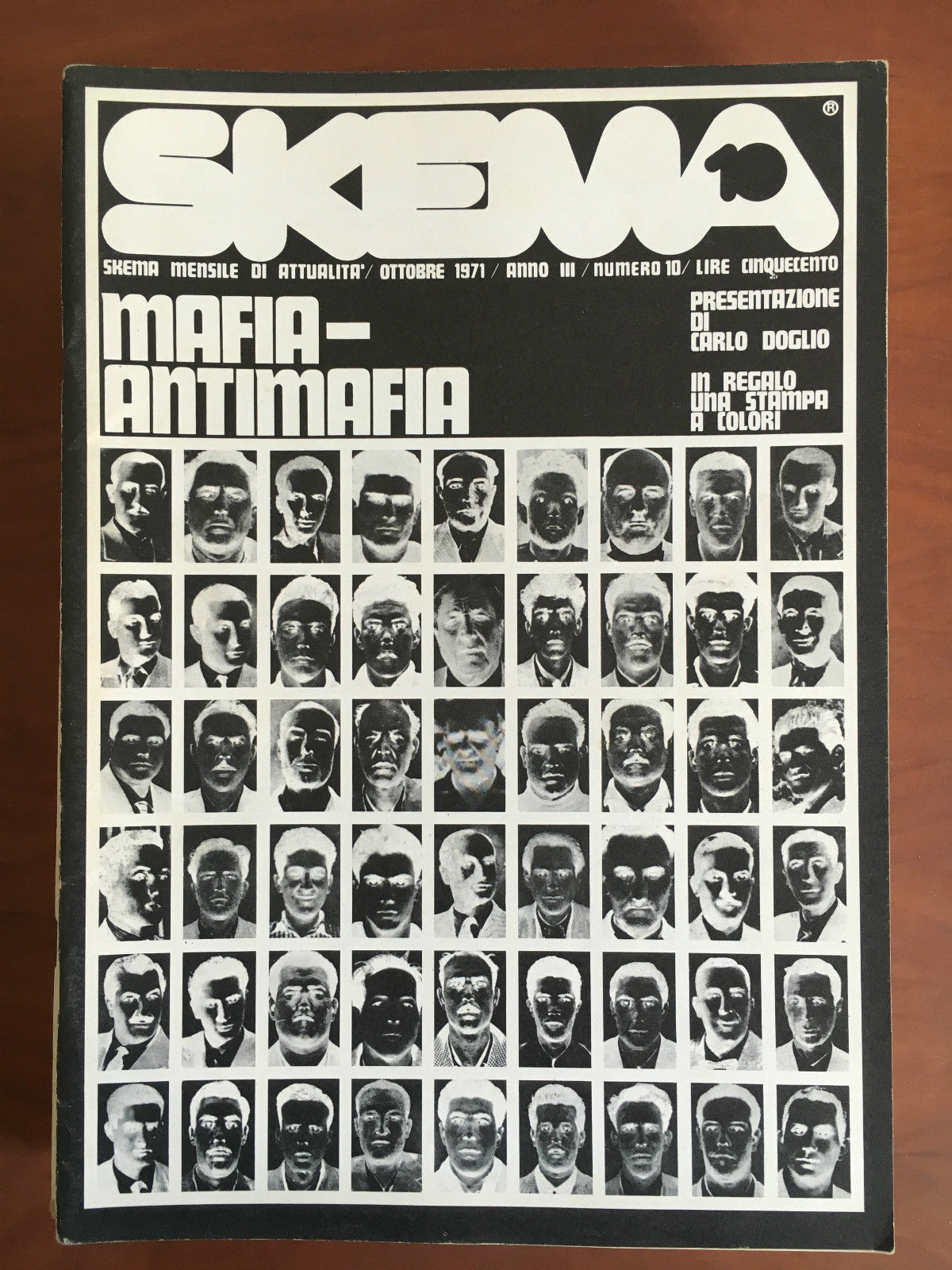 Skema mensile attualità e cultura n^ 10 Ottobre 1971 - …