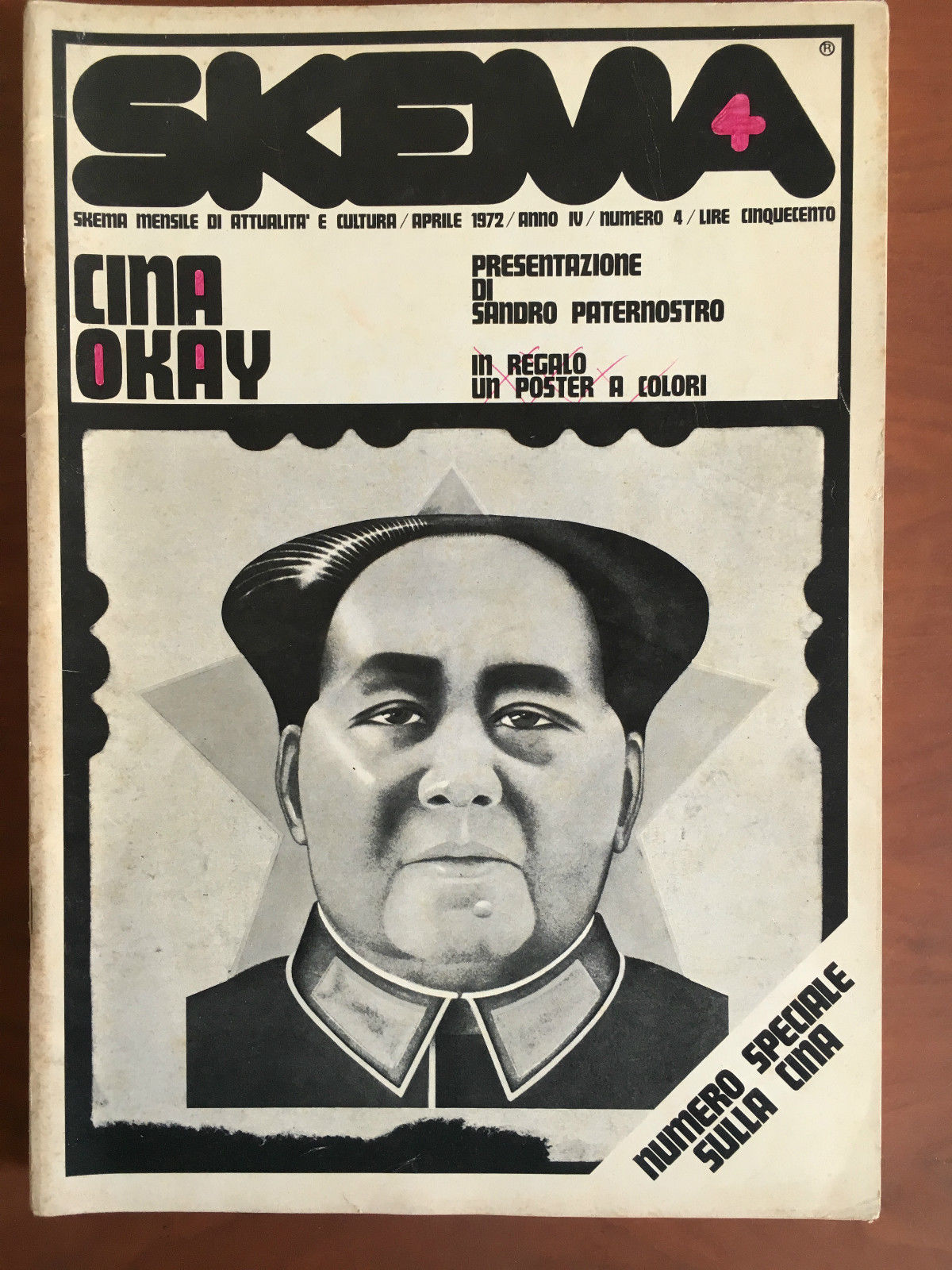 Skema mensile attualità e cultura n^ 4 Aprile 1972 - …