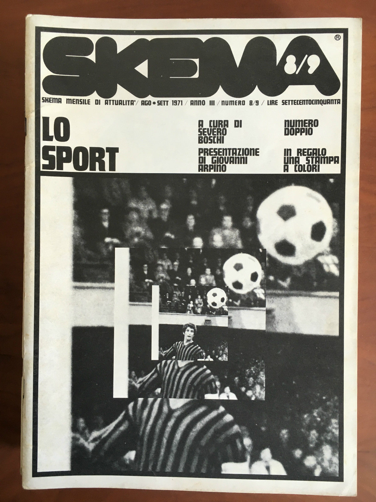 Skema mensile attualità e cultura n^ 8/9 Agosto/Settembre 1971 - …