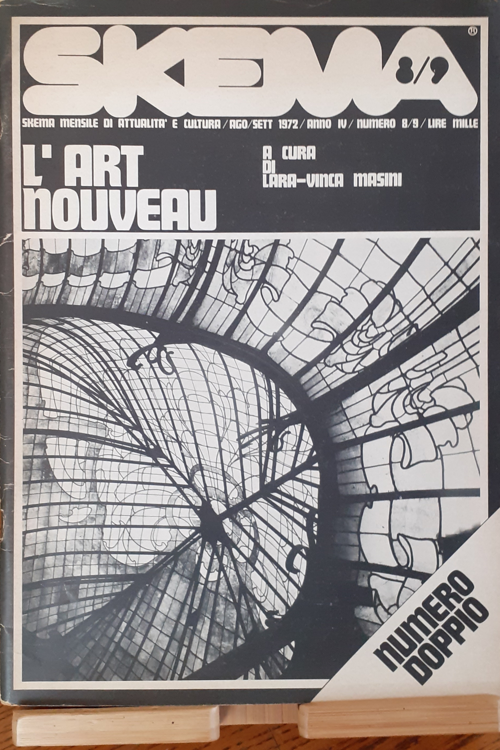 Skema mensile di attualità e cultura - "L'Art nouveau" 1972