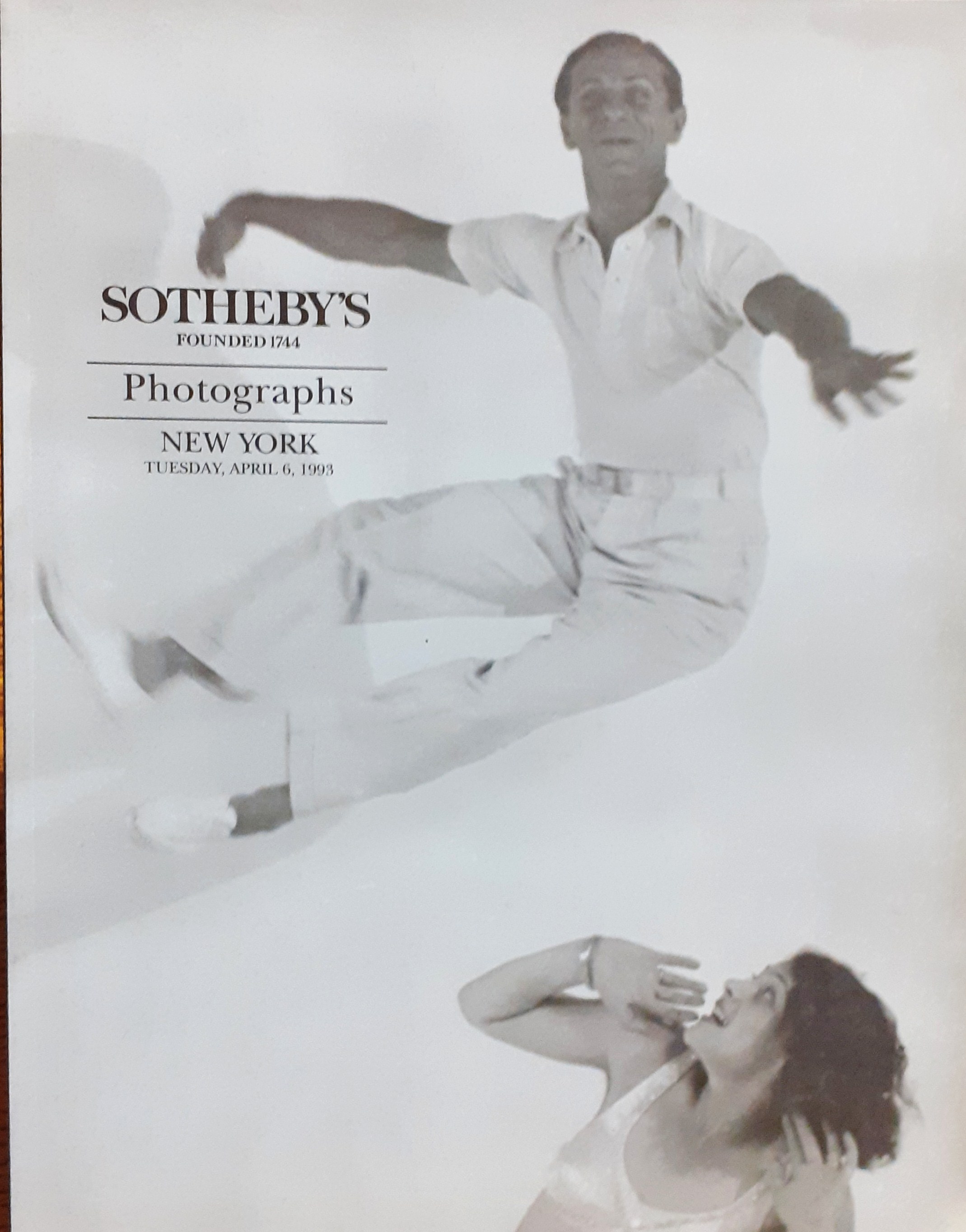 Sotheby's auction photographs New York 1993