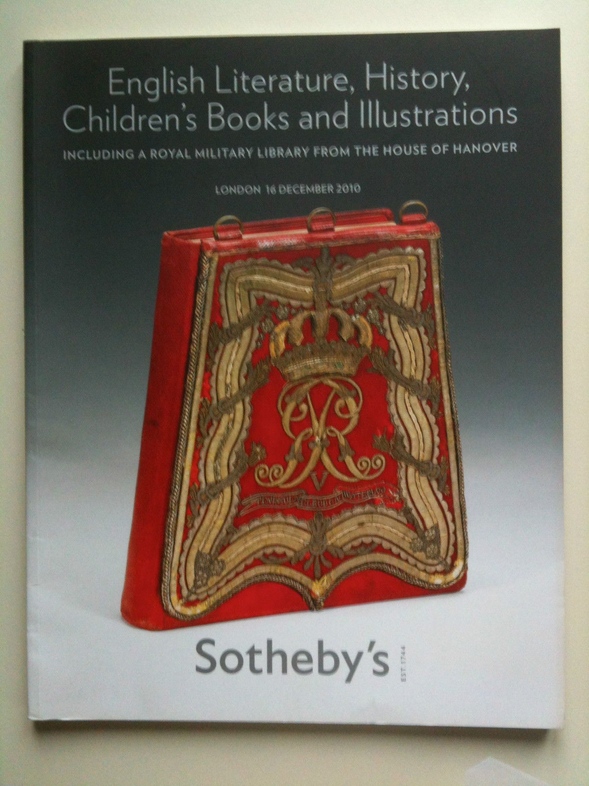 Sotheby's: English Literature, History, Children's Books and Illustrations