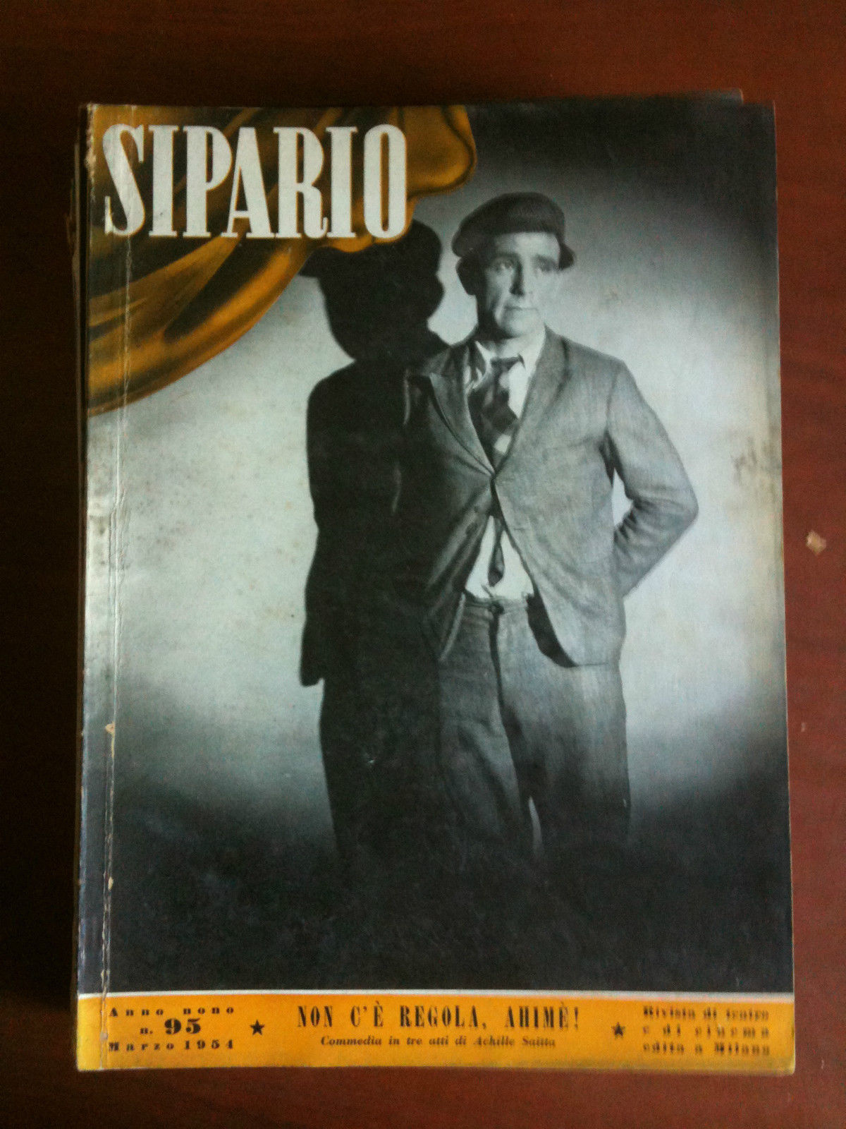 Spiario Anno IX n^ 95 Marzo 1954 Rivista del teatro …