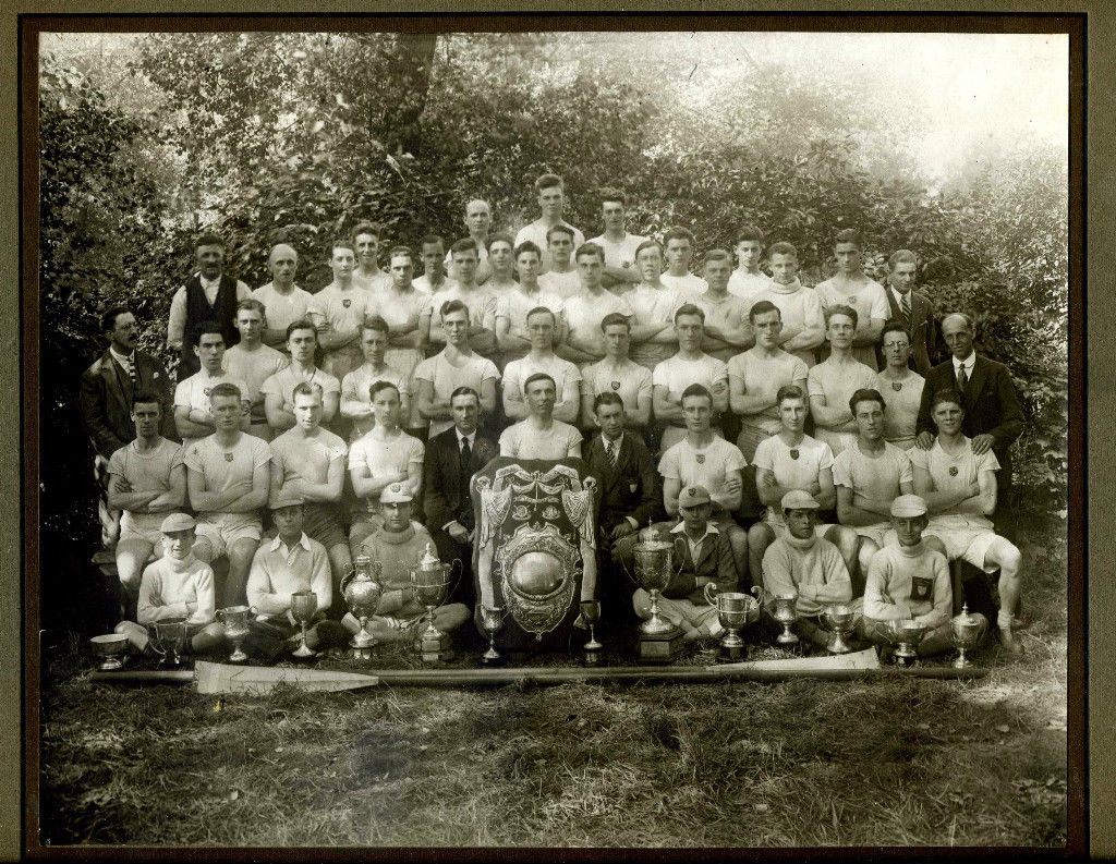 SPORT Canottaggio londinese foto originale anni '30