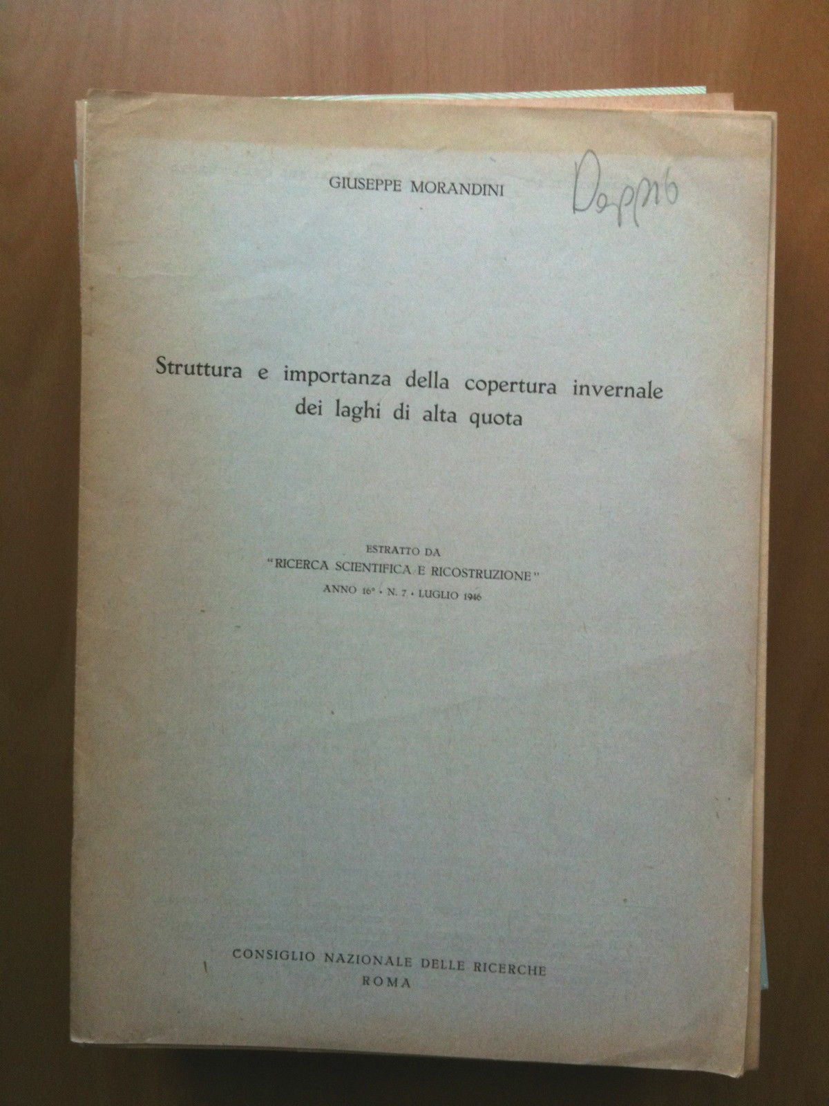 Struttura e importanza della copertura invernale dei laghi di alta …