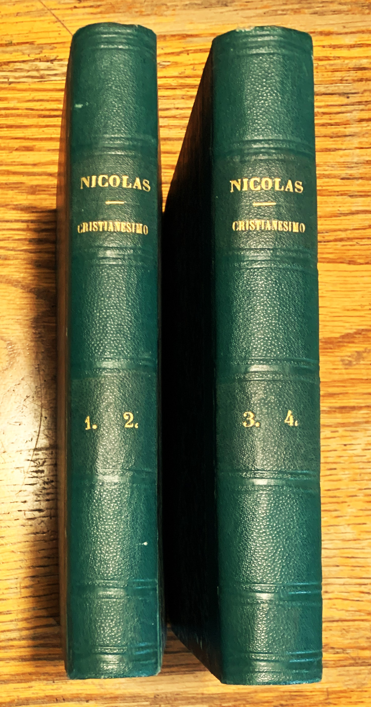 Studi filosofici sul Cristianesimo (due tomi per quattro volumi)