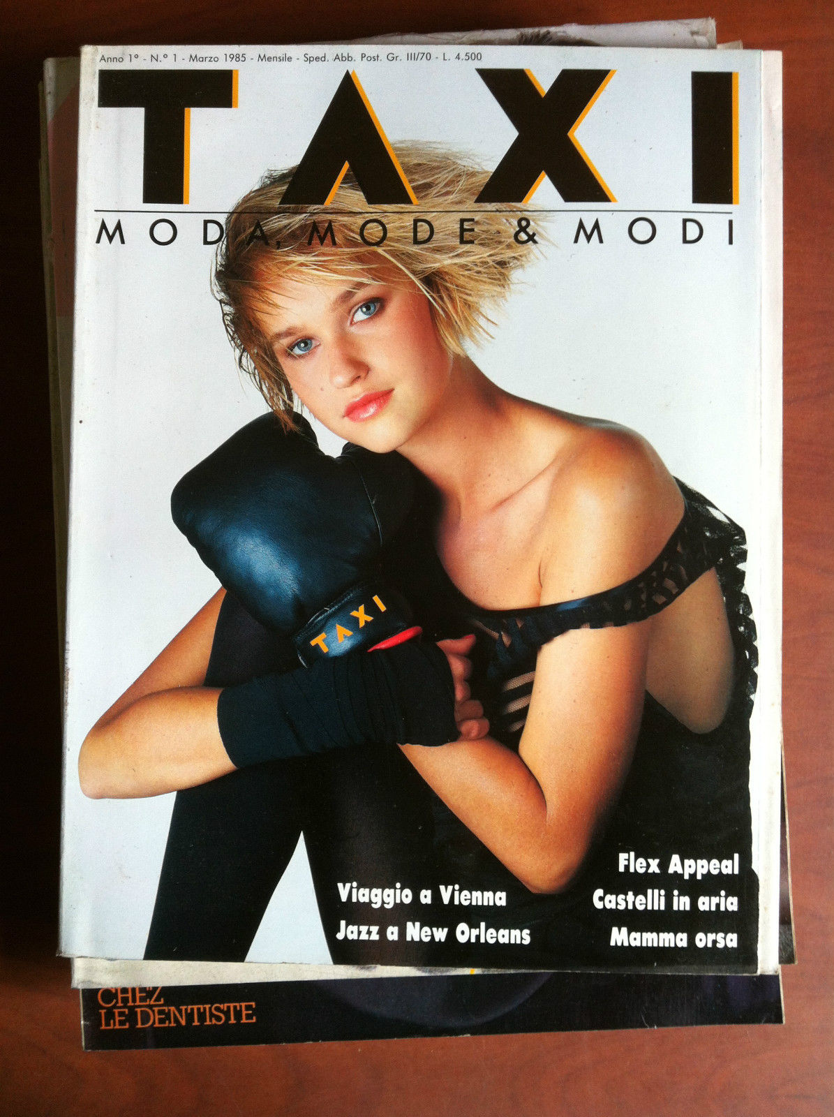 Taxi n^ 1 Anno 1^ Marzo 1985 Cover: F. Ashley …