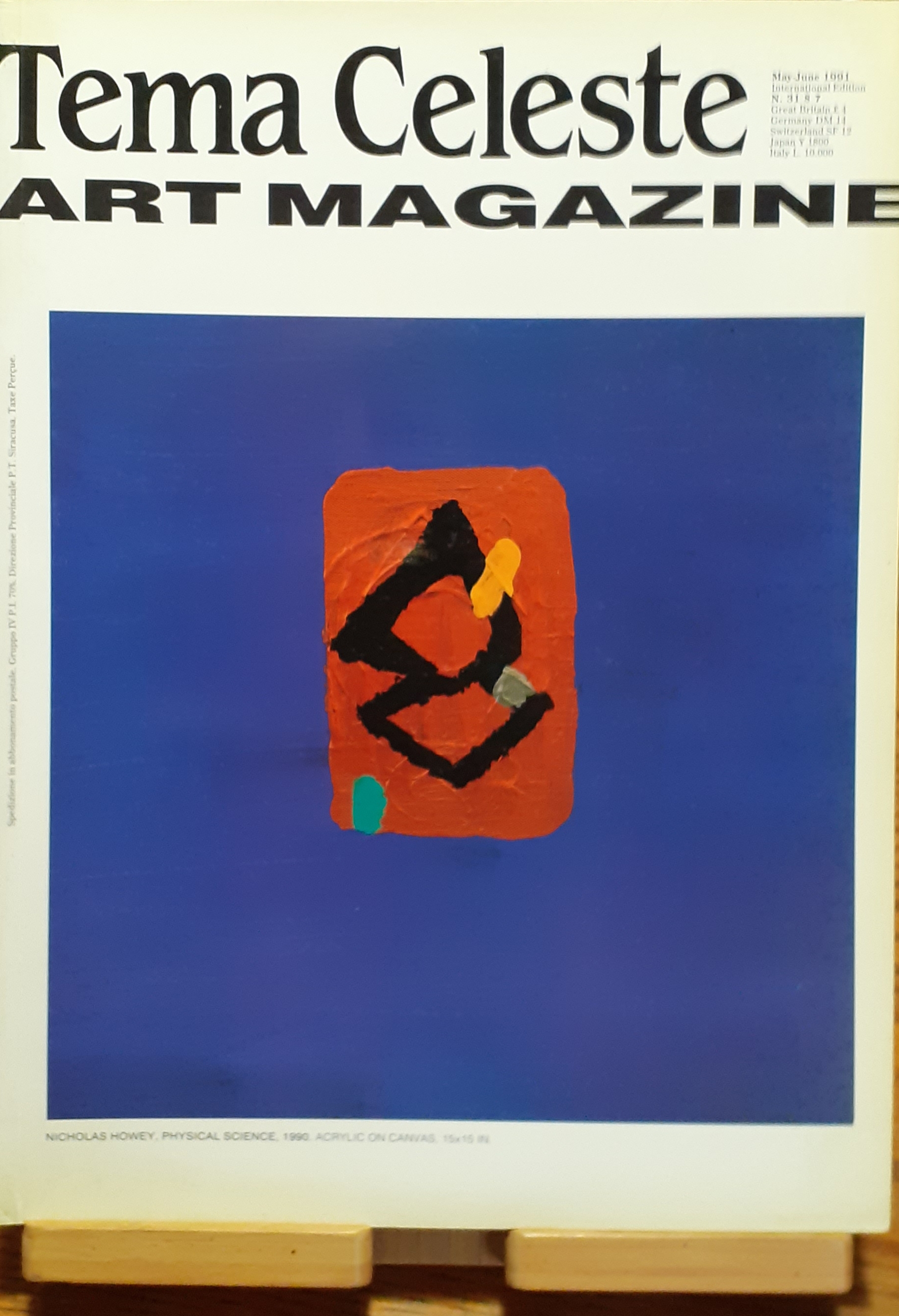 Tema Celeste Contemporary Art Review Maj-June 1991 n^ 31