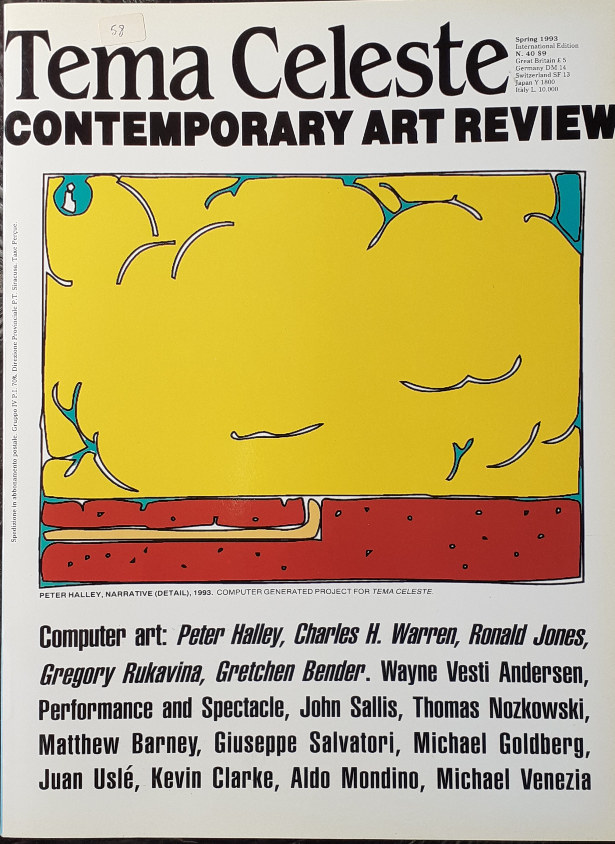 Tema Celeste Contemporary Art review Spring 1993 N.40