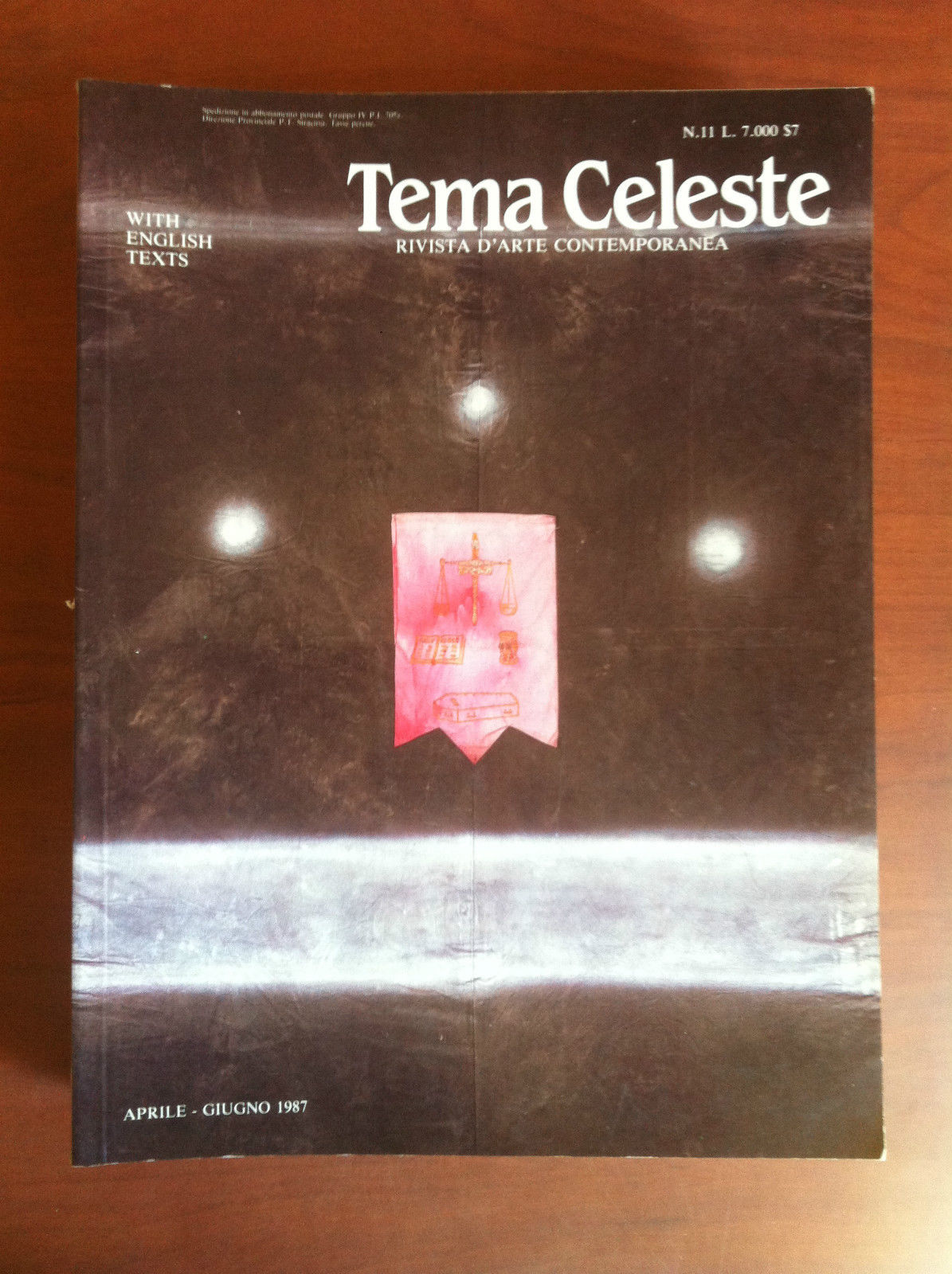 Tema Celeste n^ 11 Aprile/Giugno 1987 Cover: Julian Schnabel - …