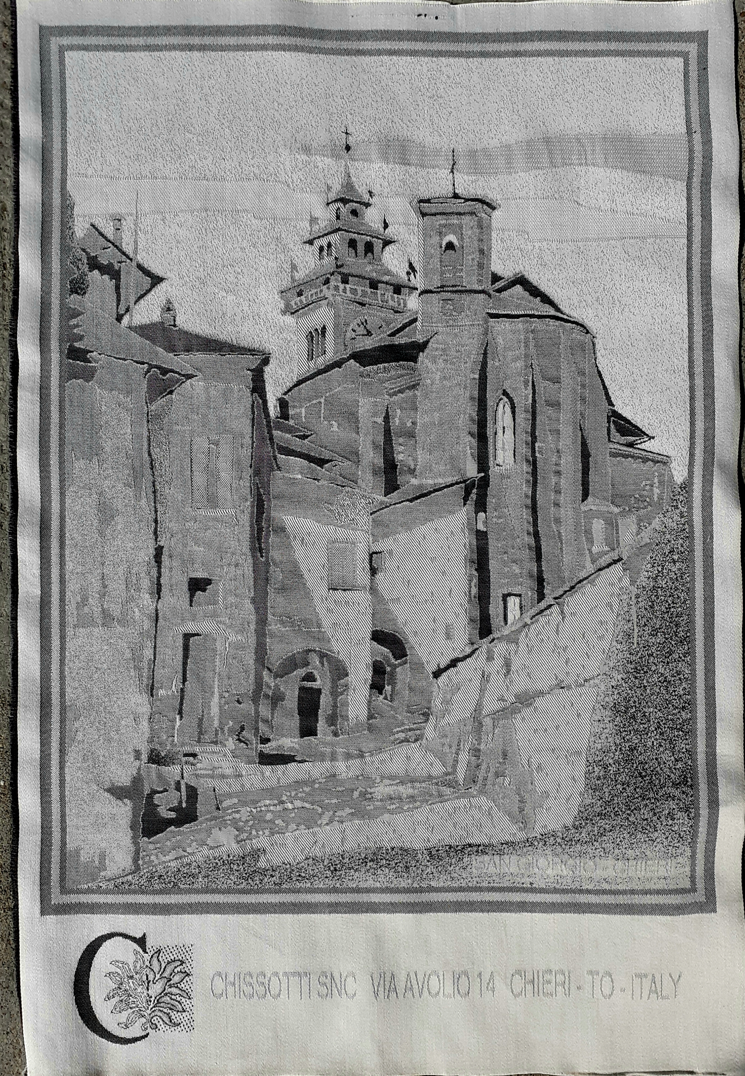 Tessuto Jacquard "San Giorgio Chieri" design Chisotti SNC