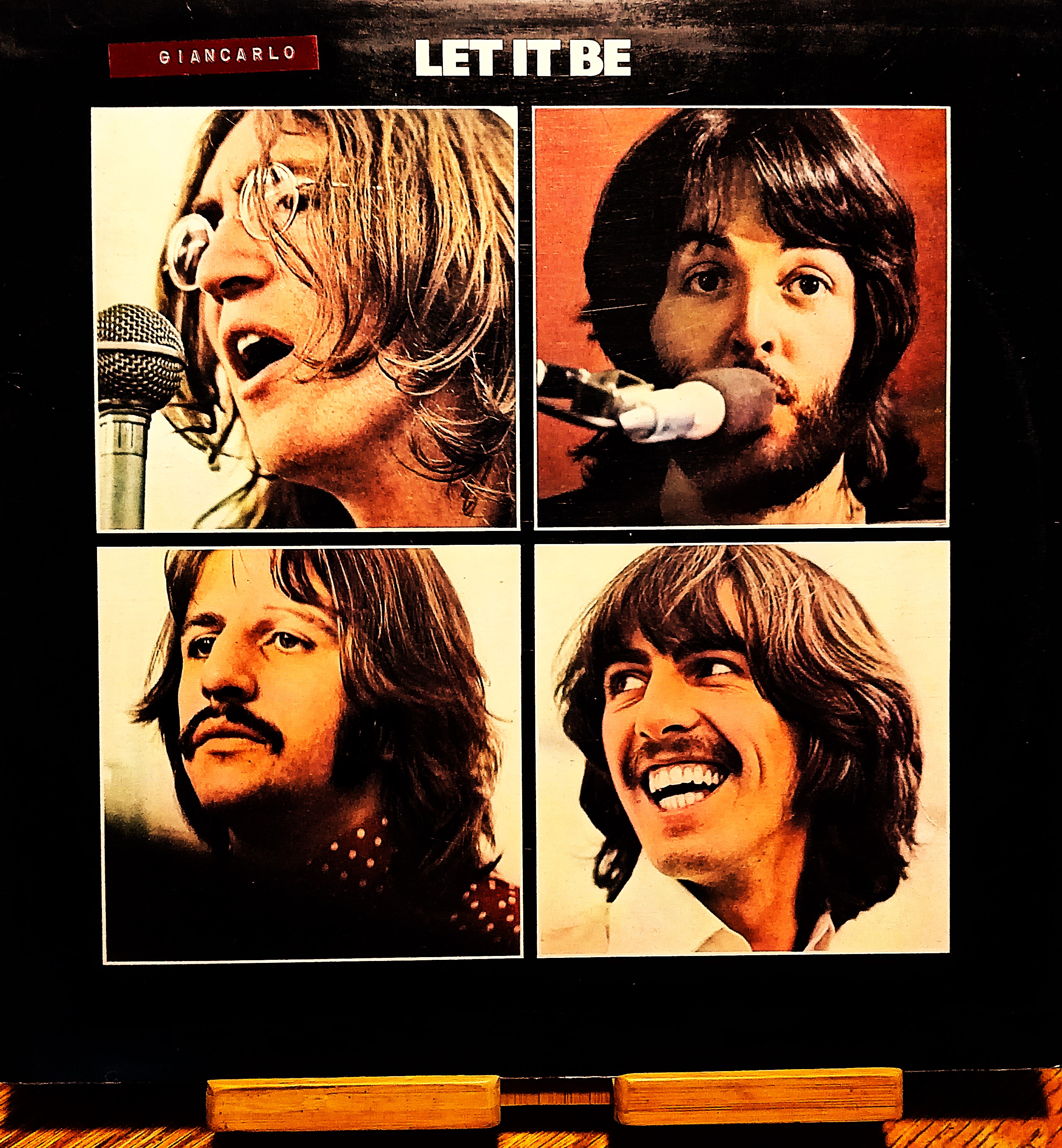 The Beatles LET IT BE -EMI Italiana 1970