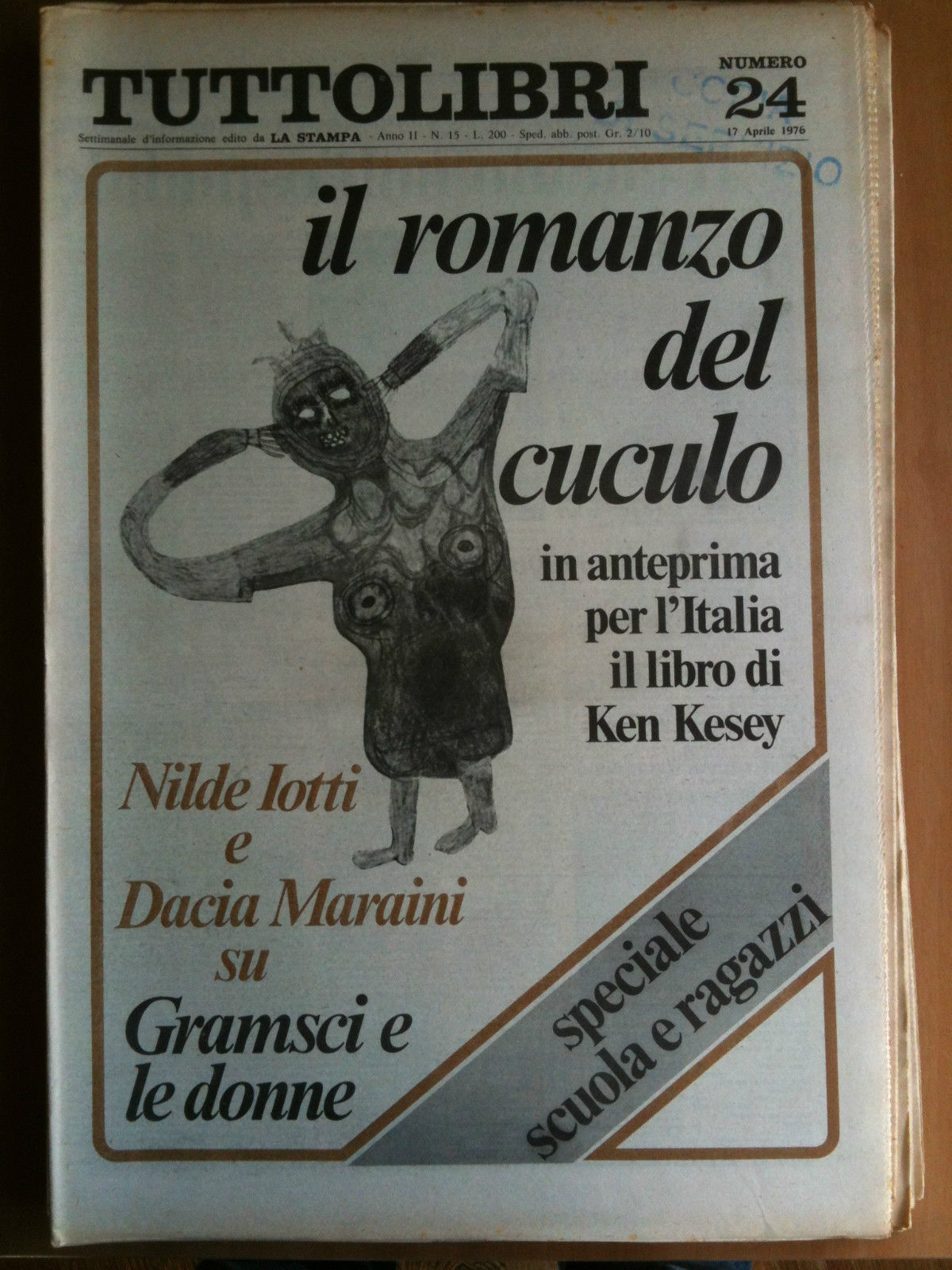 TUTTOLIBRI Anno II n^ 24 - 17 Aprile 1976