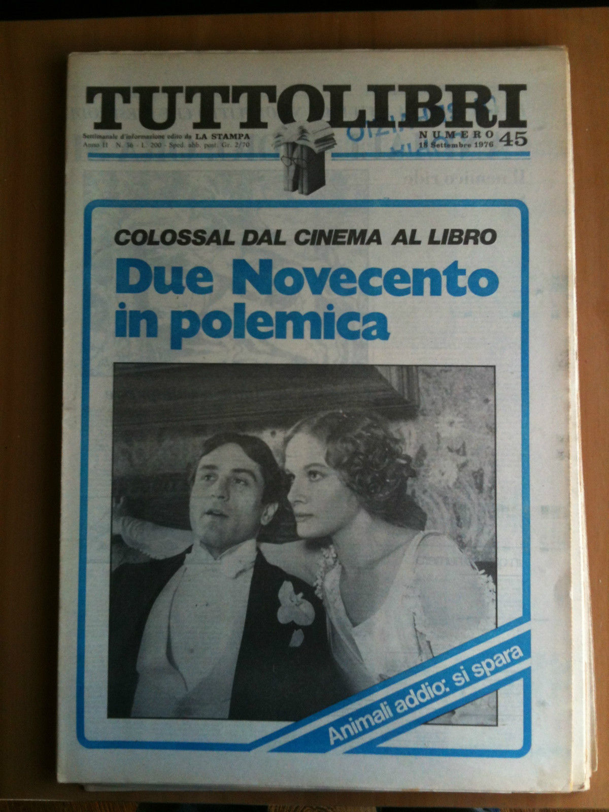 TUTTOLIBRI Anno II n^ 45 - 18 Settembre 1976