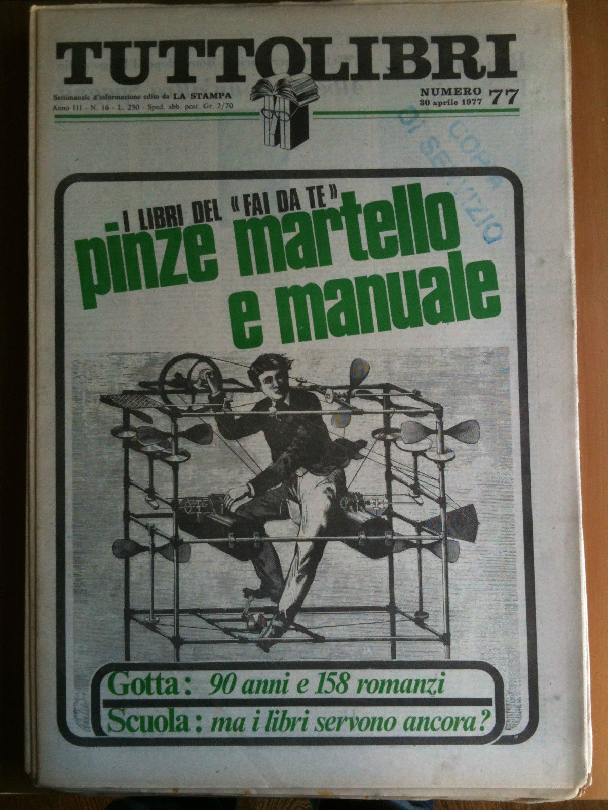 TUTTOLIBRI Anno III n^ 77 - 30 Aprile 1977