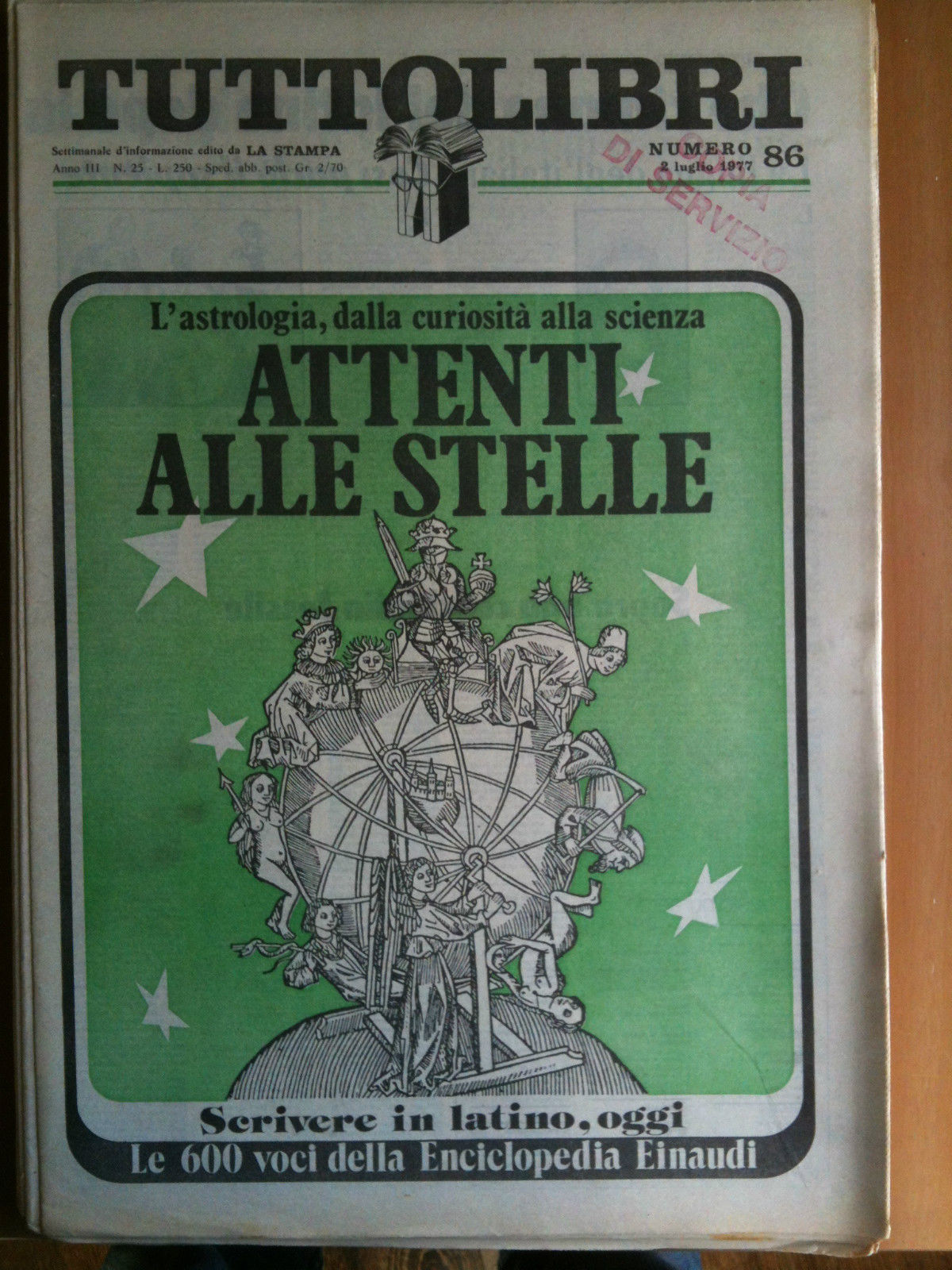 TUTTOLIBRI Anno III n^ 86 - 2 luglio 1977