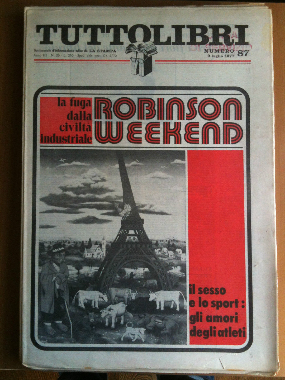 TUTTOLIBRI Anno III n^ 87 - 9 luglio 1977