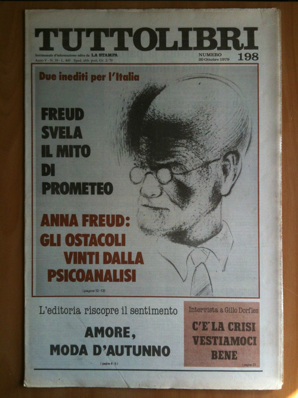 TUTTOLIBRI Anno V n^ 198 - 20 Ottobre 1979