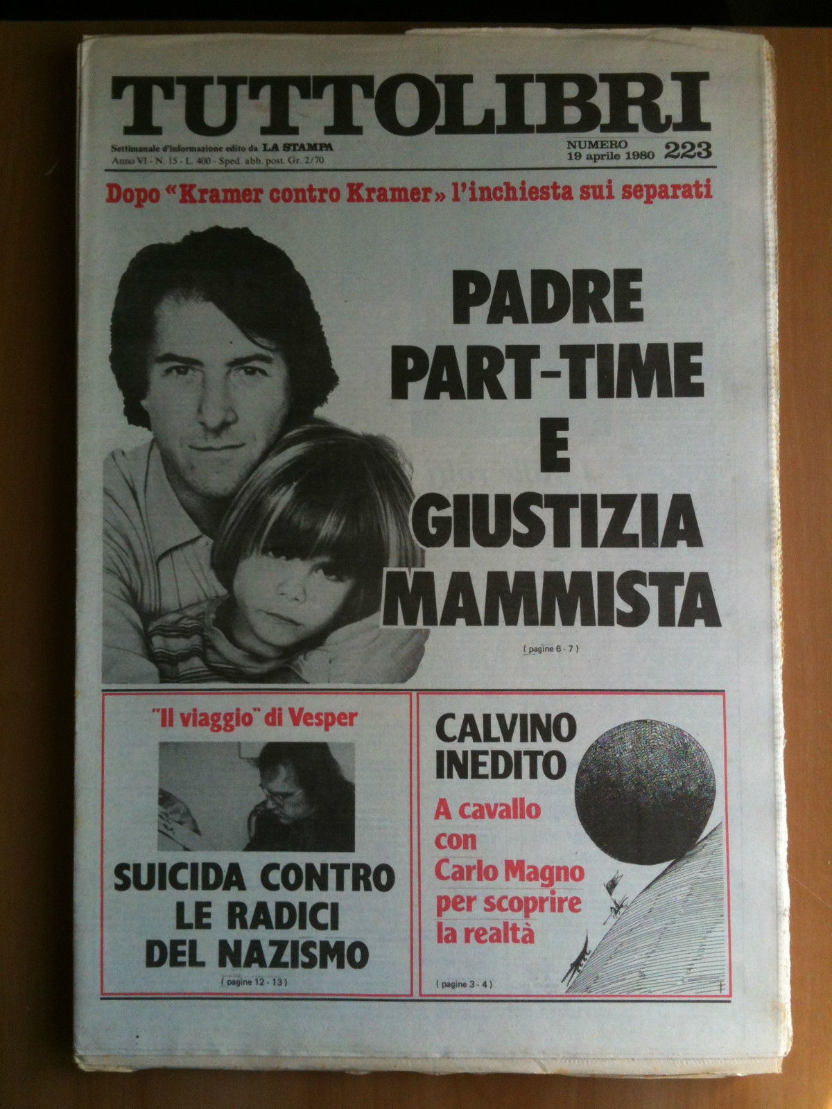 TUTTOLIBRI Anno VI n^ 223 - 19 Aprile 1980