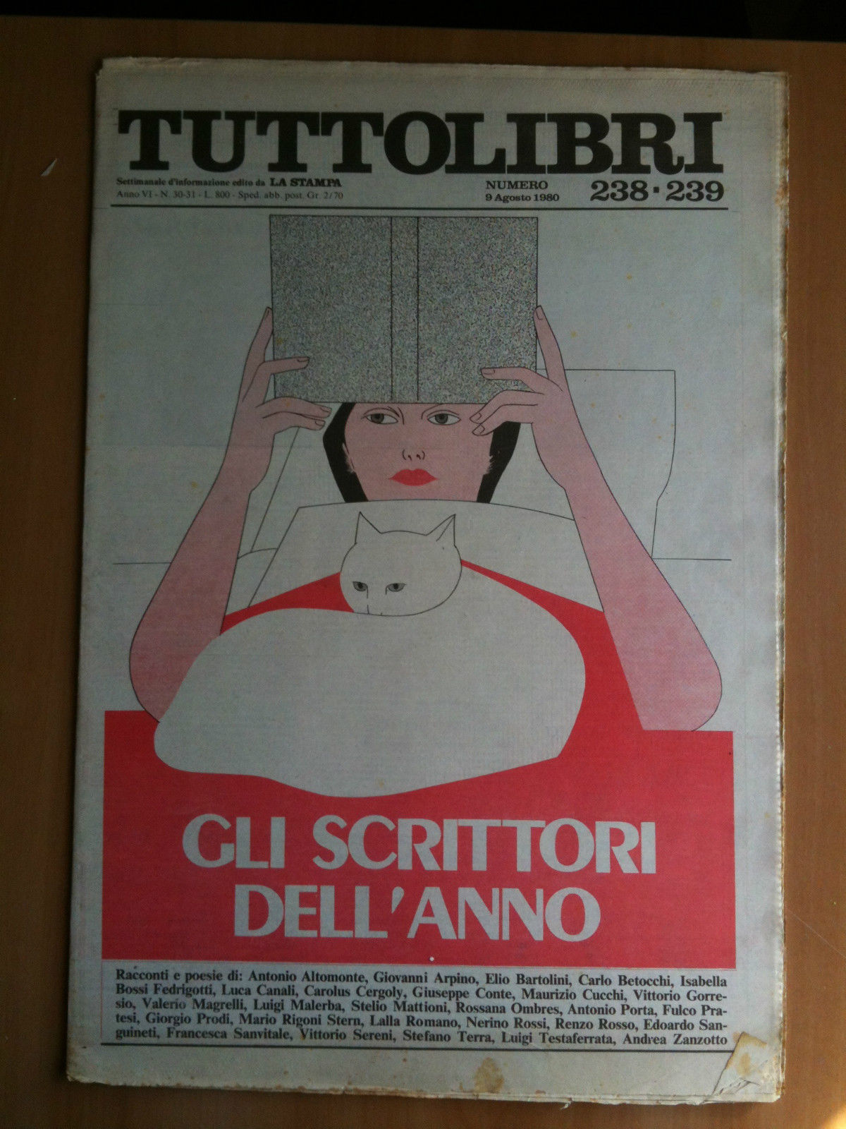 TUTTOLIBRI Anno VI n^ 238/239 - 9 Agosto 1980