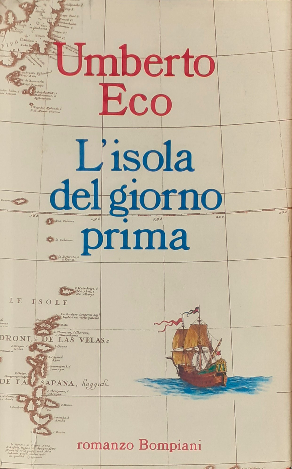 Umberto Eco L'isola del giorno prima 1994