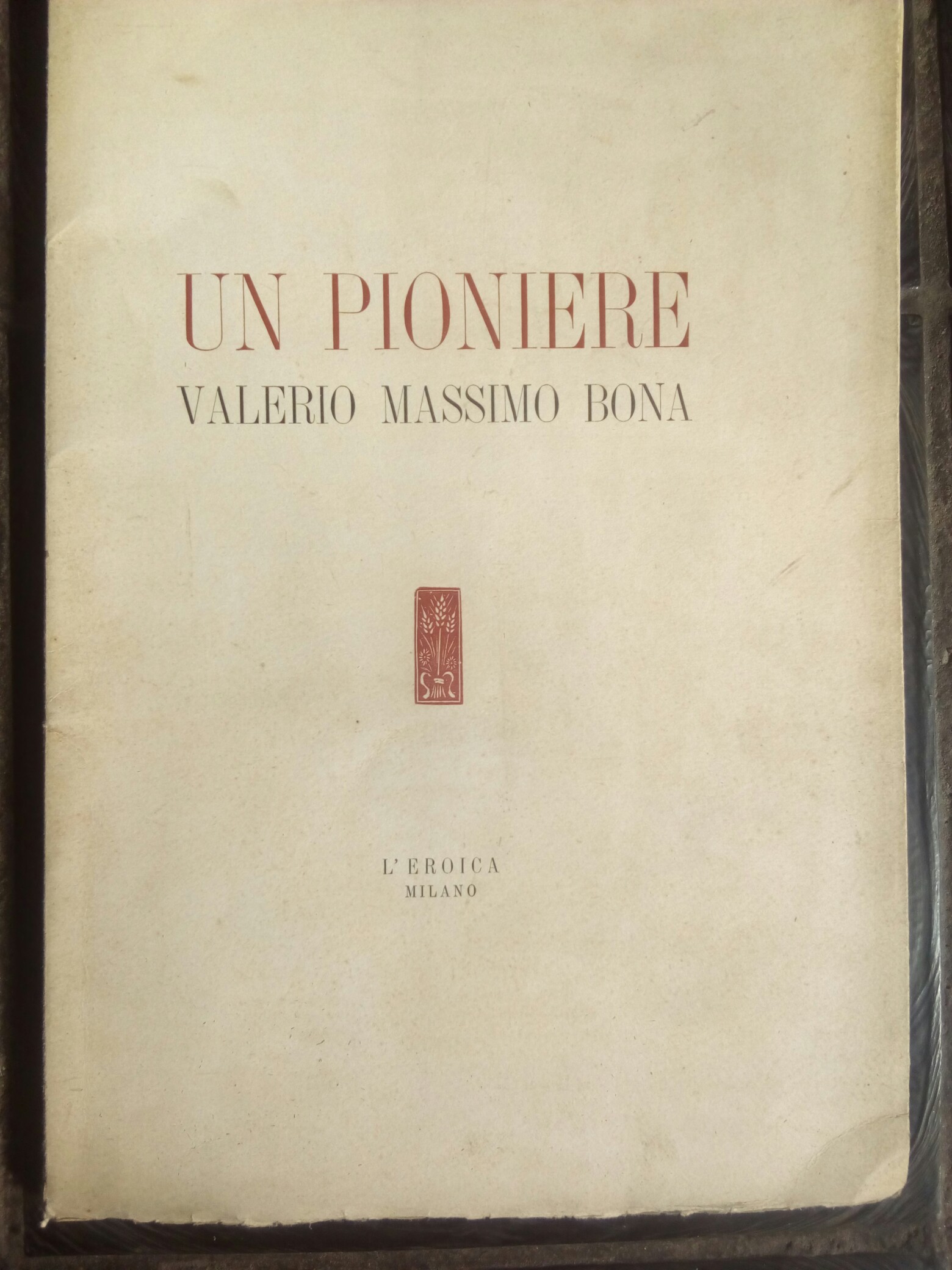 Un Pioniere Valerio Massimo Bona L'Eroica Milano 1940