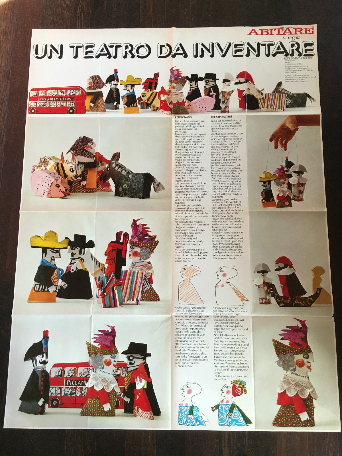 Un teatro da inventare E. Luzzati Supplemento Abitare n^112 Febbraio …