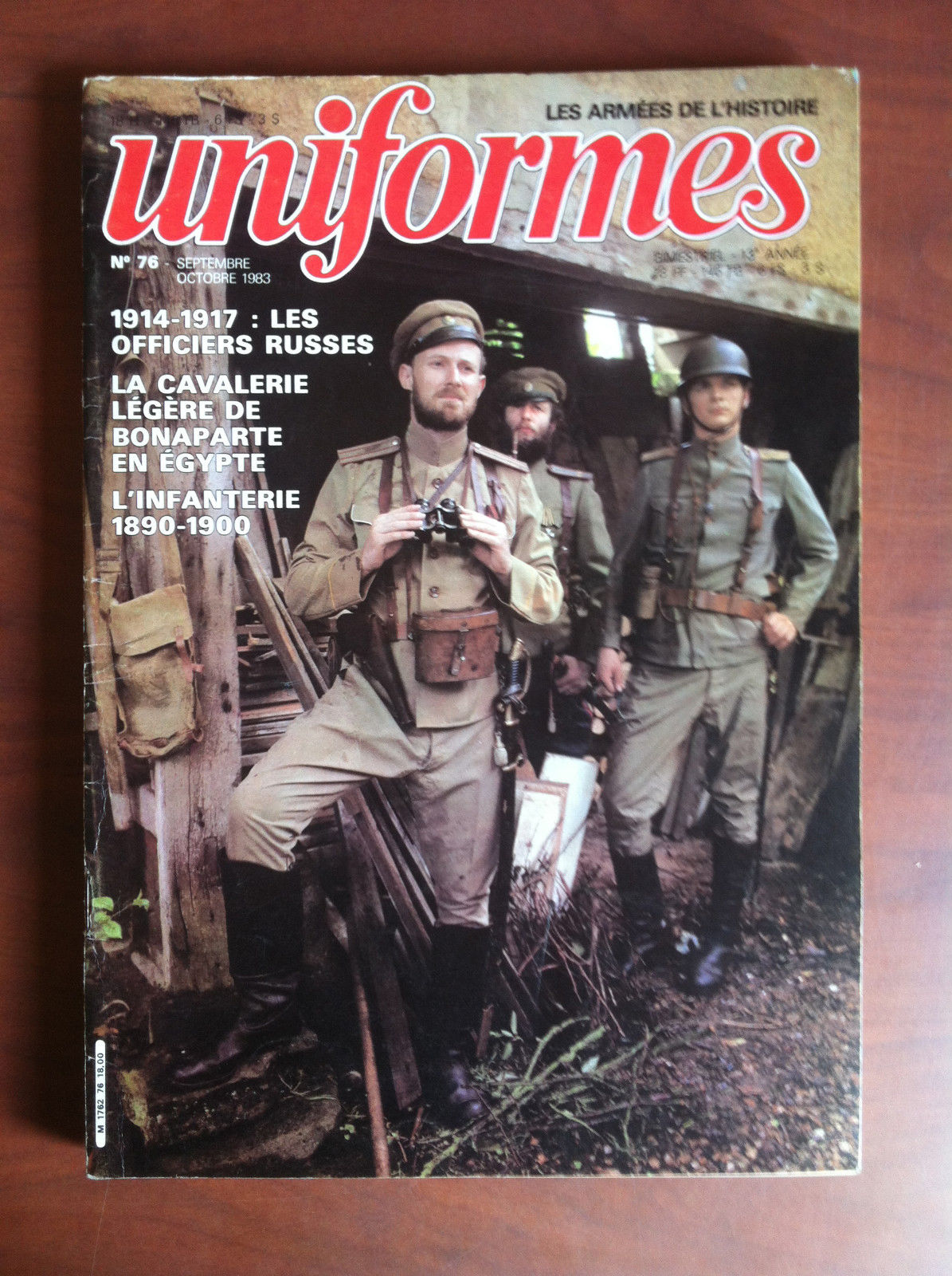 UNIFORMES Les Armes de l'histoire n^ 76 Septembre-Octobre 1983 - …