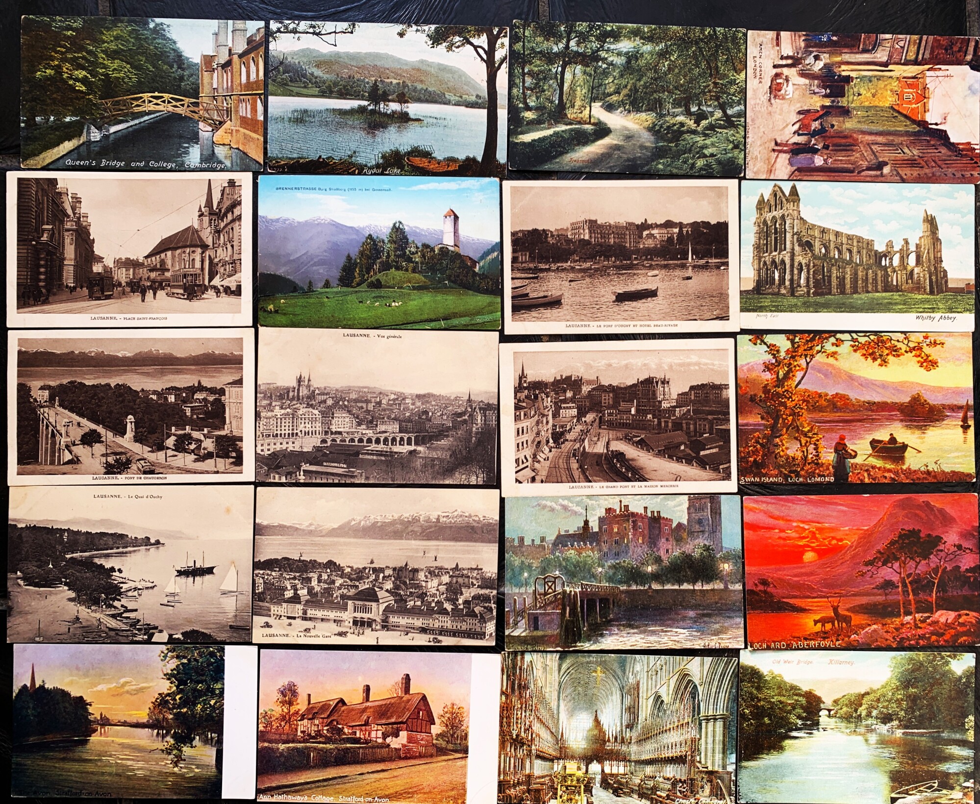 Venti cartoline estere