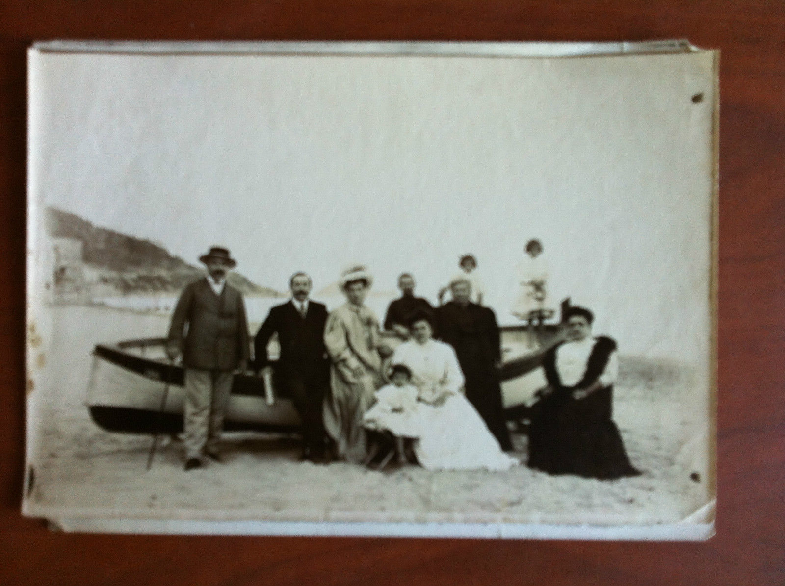 Vera Fotografia fine '800 inizi '900 famiglia in spiaggia con …