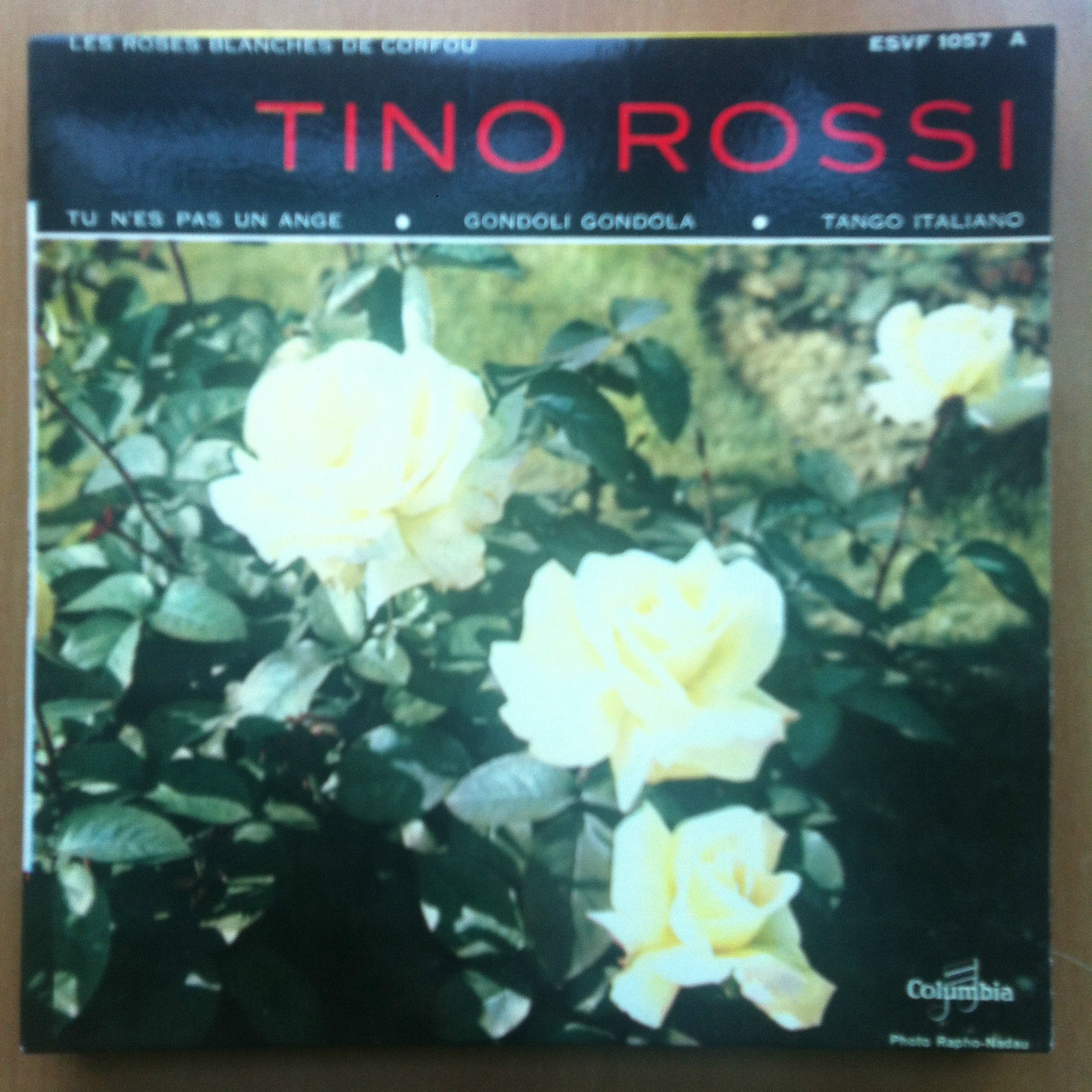 Vinile 45 giri Tino Rossi originale Columbia Cover Rapho-Nadau - …