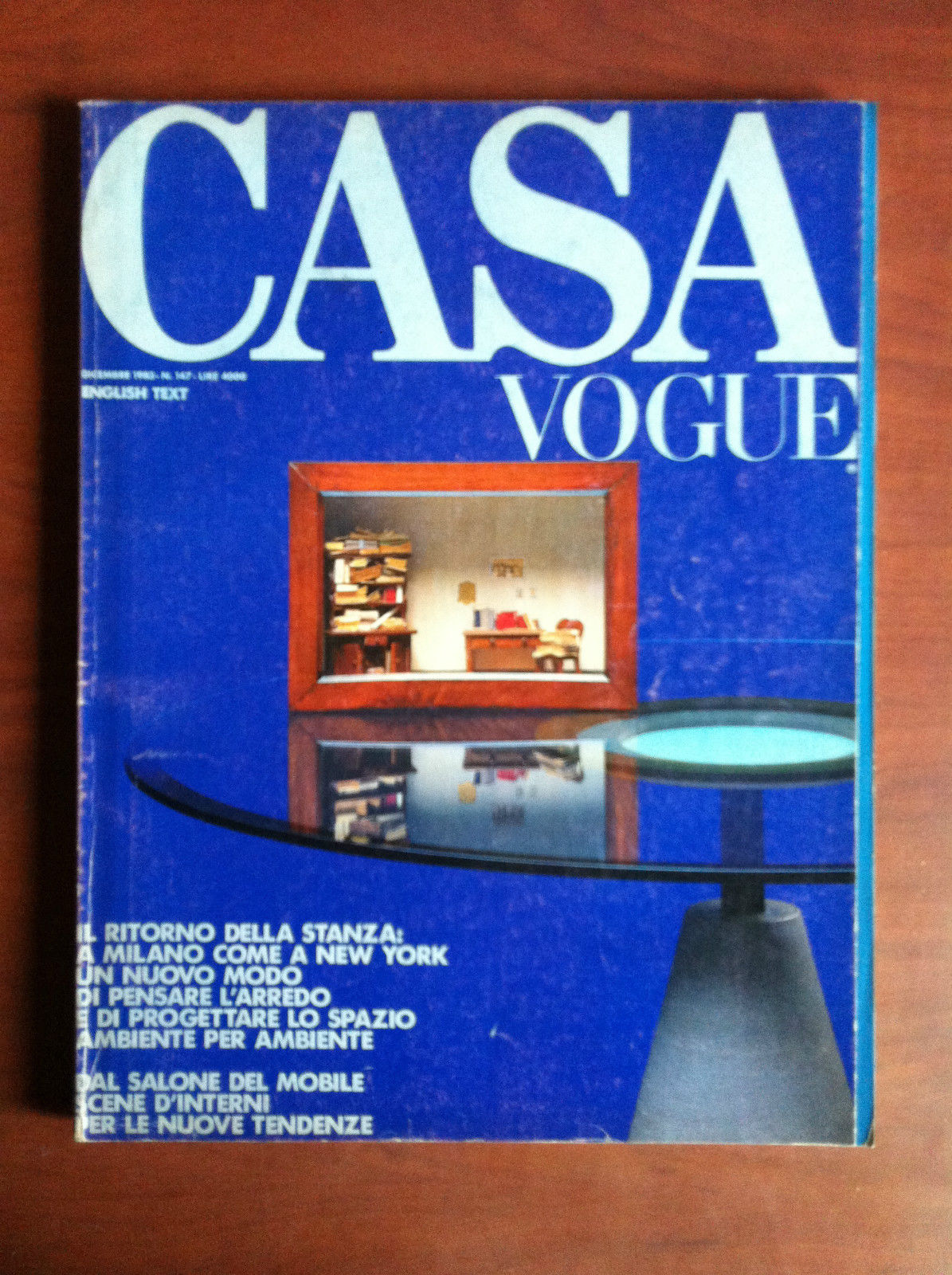 Vogue Casa ambienti n^ 147 Dicembre 1983 - E18861