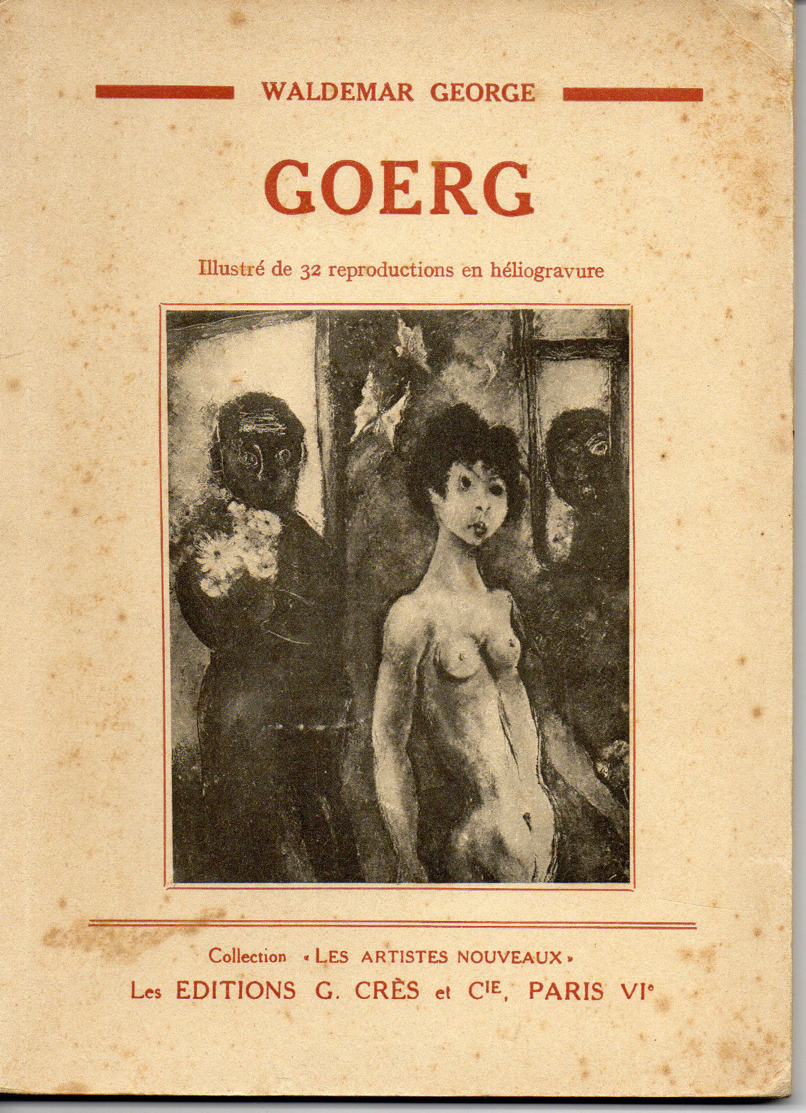 Waldemar George brossura illustrata Paris 1929