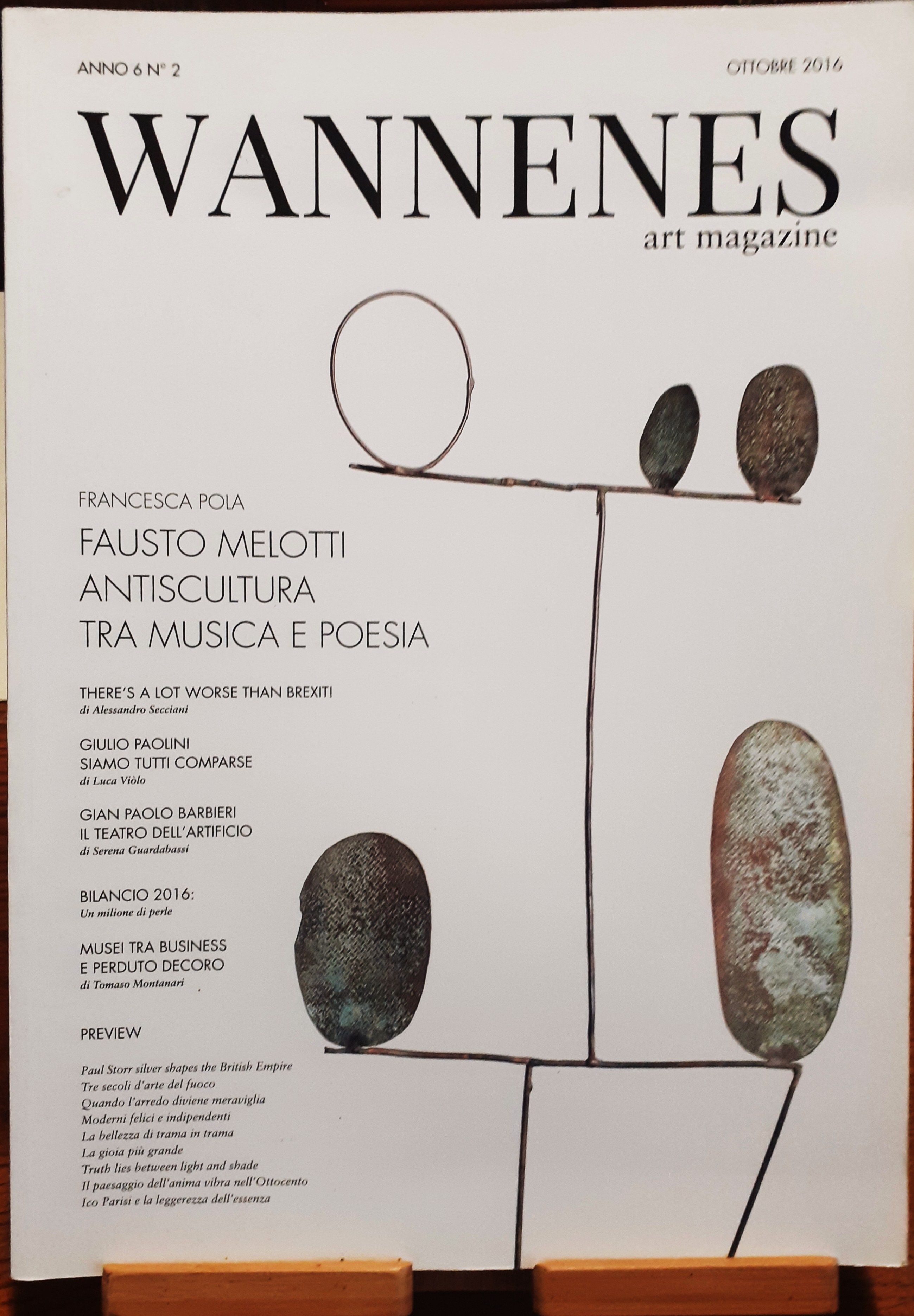 Wannenes art magazine ottobre 2016