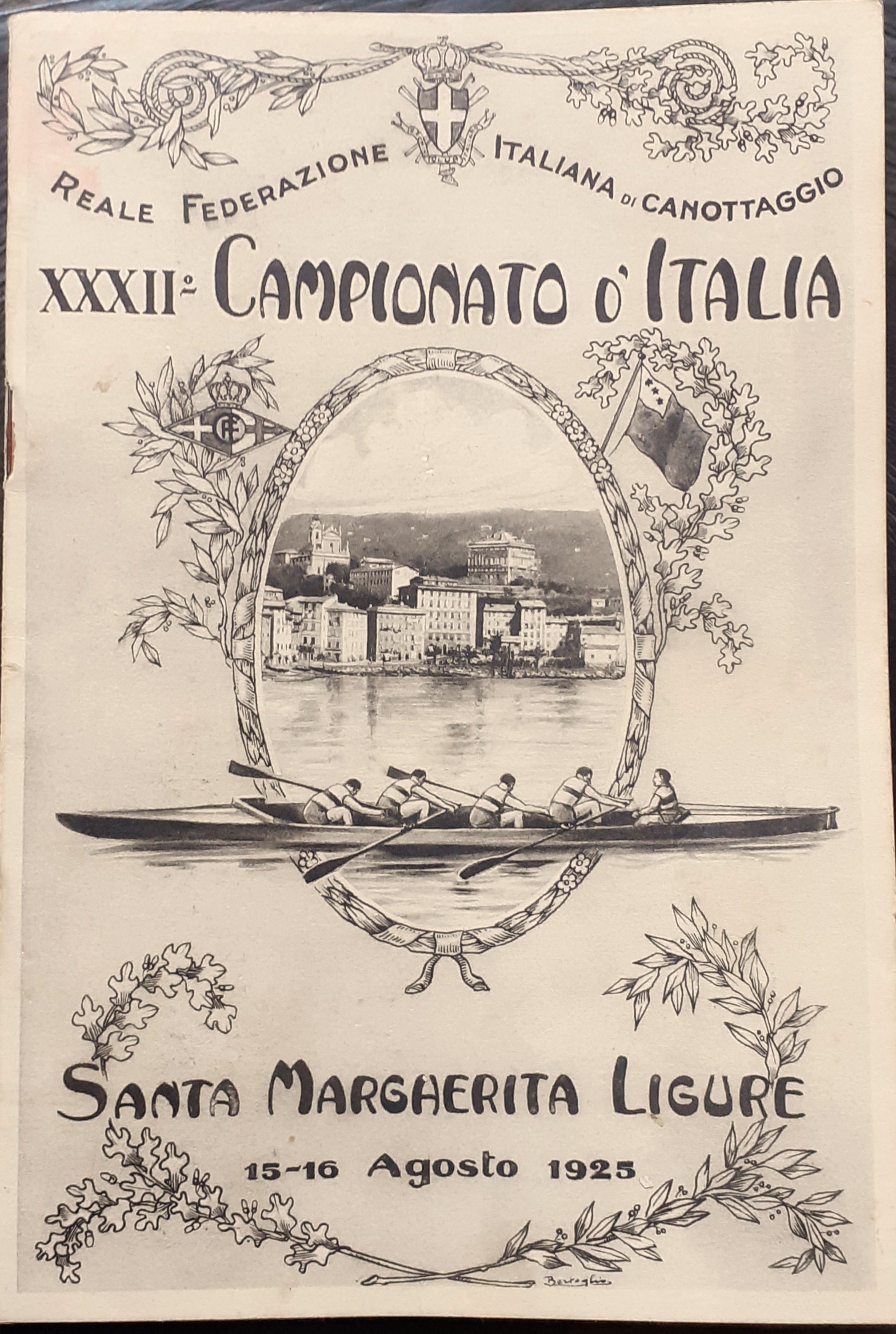 XXXII Campionato d'Italia Regate di Canottaggio S. Margherita Ligure 1925