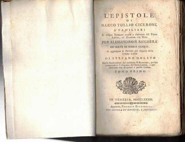 L'Epistole in volgar toscano recate a riscontro del testo latino …