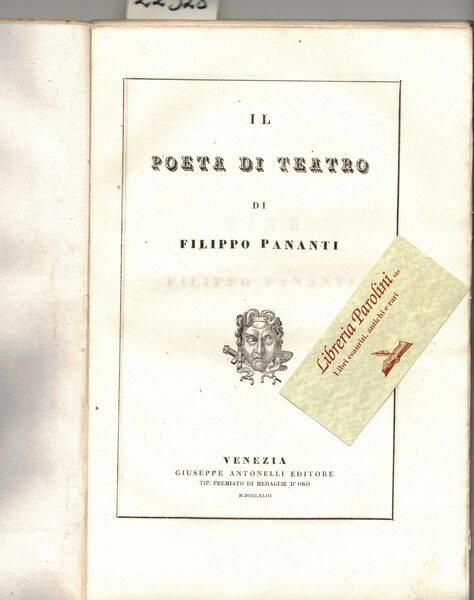 Il poeta di teatro