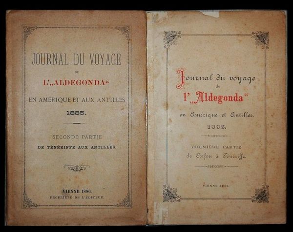 Journal du voyage de l'Aldegonda en Amerique et Antilles 1885. …