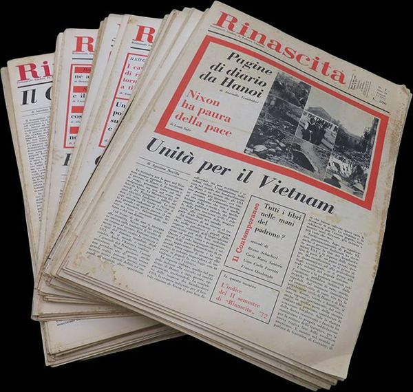 Rinascita, Rivista settimanale politico-culturale del Partito Comunista Italiano (PCI), 1973 …