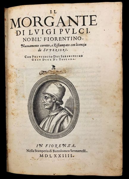 Il Morgante di Luigi Pulci nobil' fiorentino. Nuovamente corretto, e …