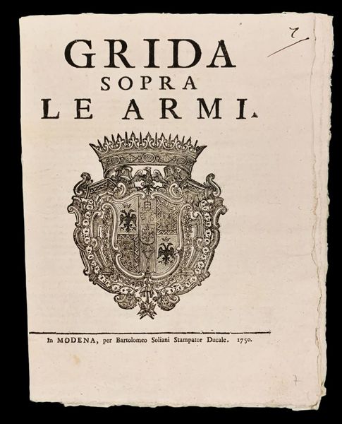 Grida sopra le armi,