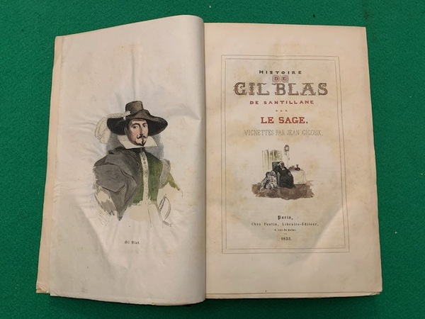 Histoire de Gil Blas de Santillane. Par Le Sage, vignettes …