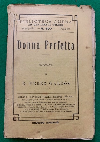 La donna perfetta racconto di B. Perez Galdos,