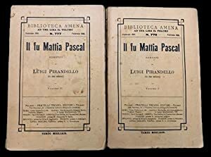 Il fu Mattia Pascal romanzo di Luigi Pirandello (in due …