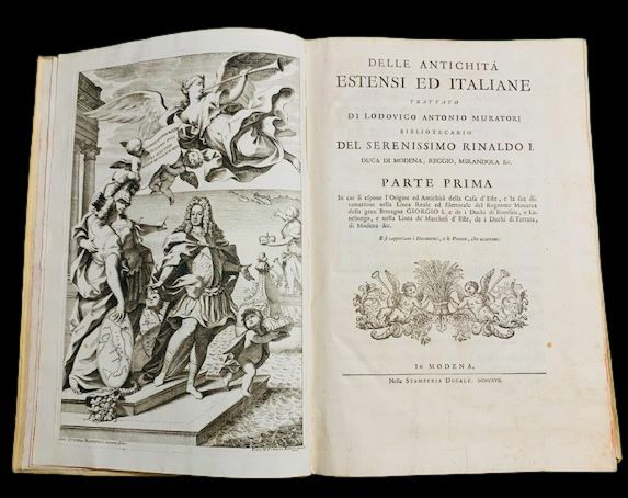 Delle antichità estensi ed italiane trattato di Lodovico Antonio Muratori …