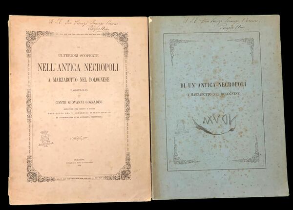 Di un'antica necropoli a Marzabotto nel bolognese ragguaglio del Conte …