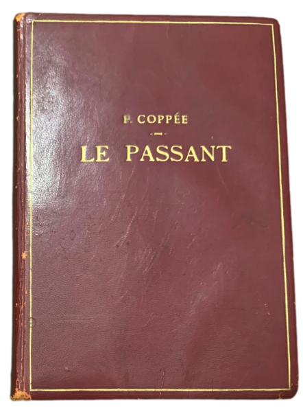 Le passant comédie en un acte et en vers, texte …